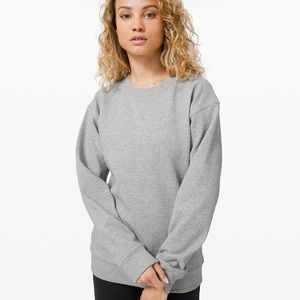 NWT Lululemon All Yours Crew Bubble Dot